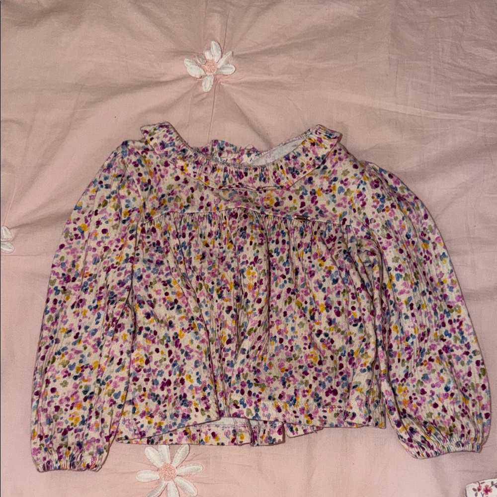 Mayoral Multicolor Floral Blouse